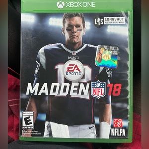 NFL madden 18 xbox1